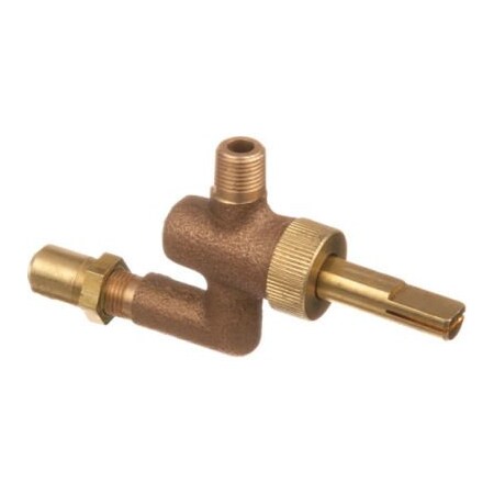 Allpoints Allpoints 52-1051 Top Burner Valve; 1/8" Gas In; 3/8"-27 Gas Out 521051